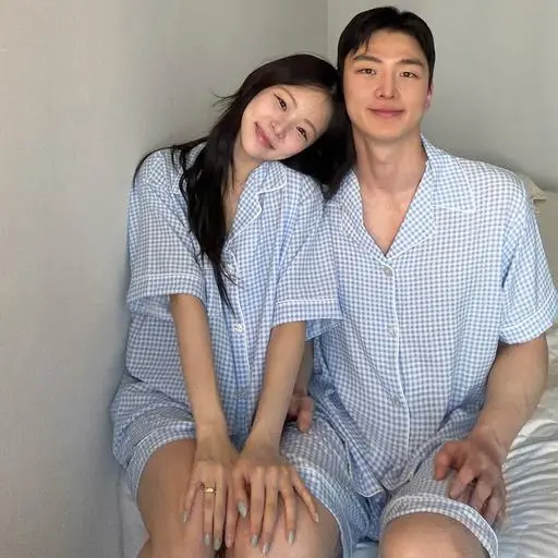 [시원한 시어서커🧊] 쿨체크 파자마 여름 홈웨어