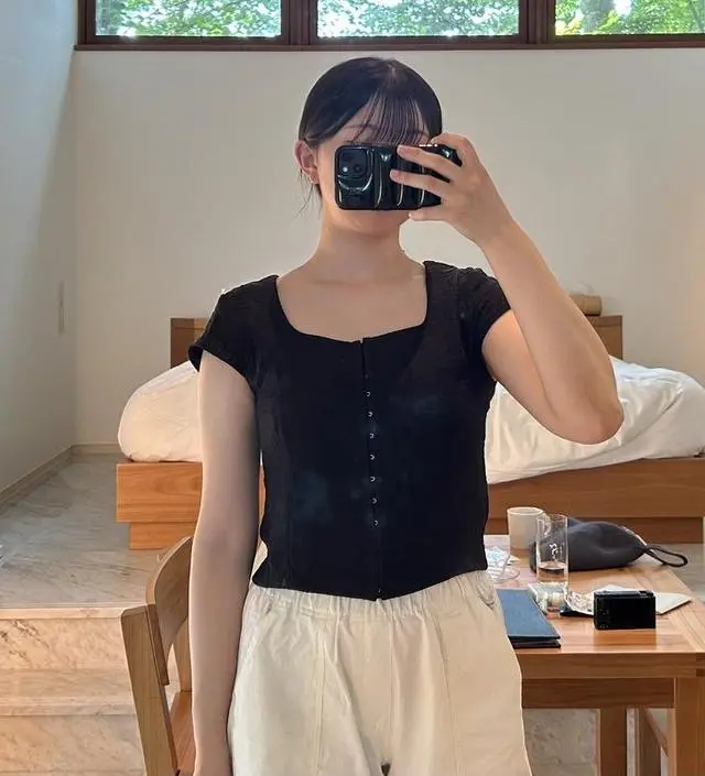 OHOTORO／Corset Blouse OHOTORO／Corset Blouse - メルカリ