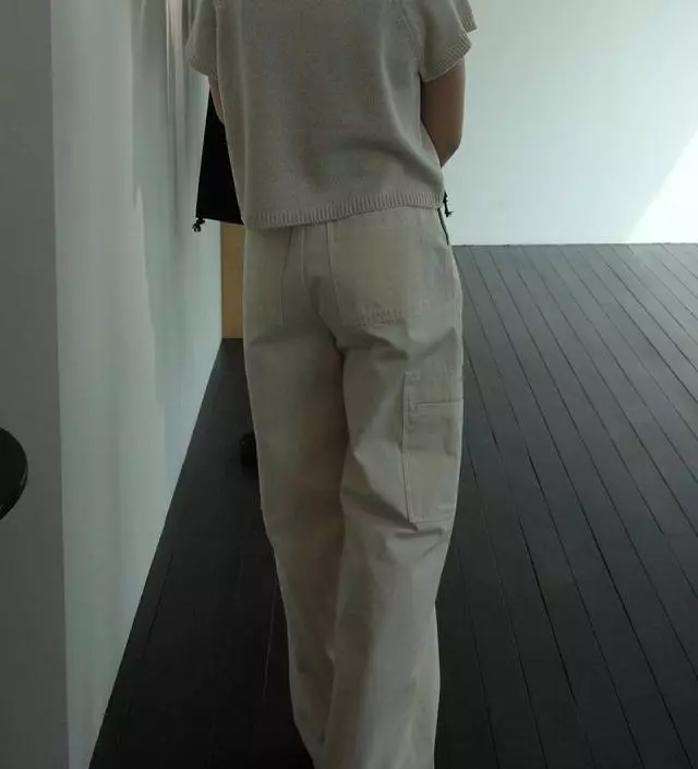 Ohotoro Slice Cargo Pants ネイビー lattice cargo pants - ohotoro