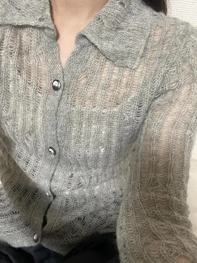 ohotoro 憂 Mixed Tube Knit