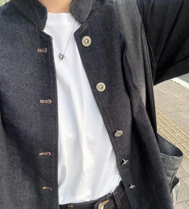 ジャケット・アウター OHOTORO Mandarin Shirt Jacket mandarin shirt jacket | OHOTORO